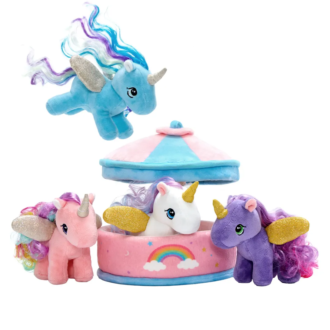 Personalized Soft Plush Playset Sensory Toy Kit - 9 Themes