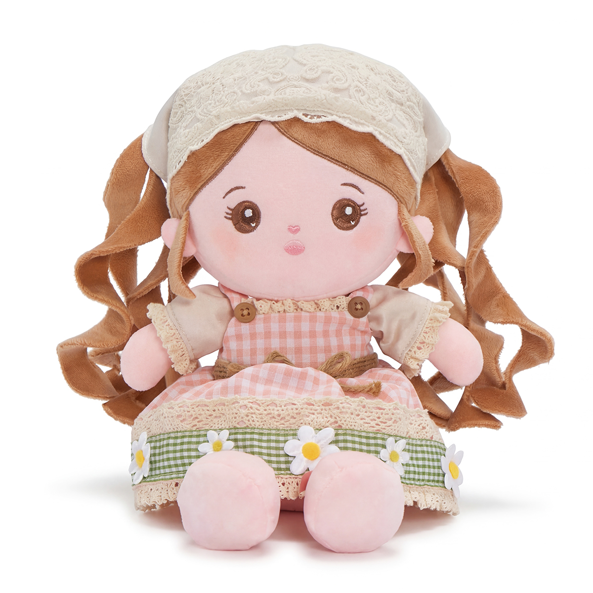 Personalized Pastoral style Plush Baby Doll
