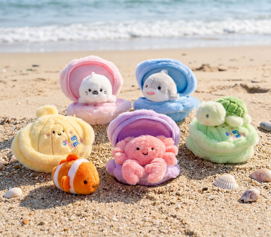 Ocean Buddies Nestled in Oysters – OUOZZZ