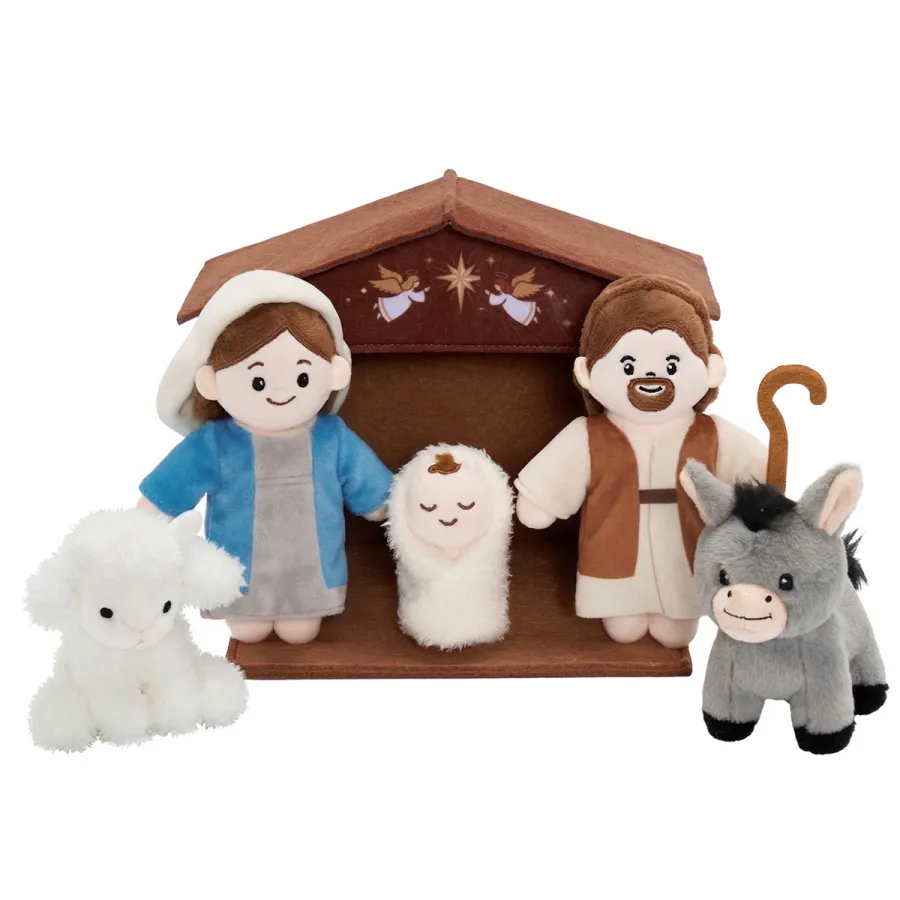Personalized Soft Plush Playset Sensory Toy Kit - 9 Themes