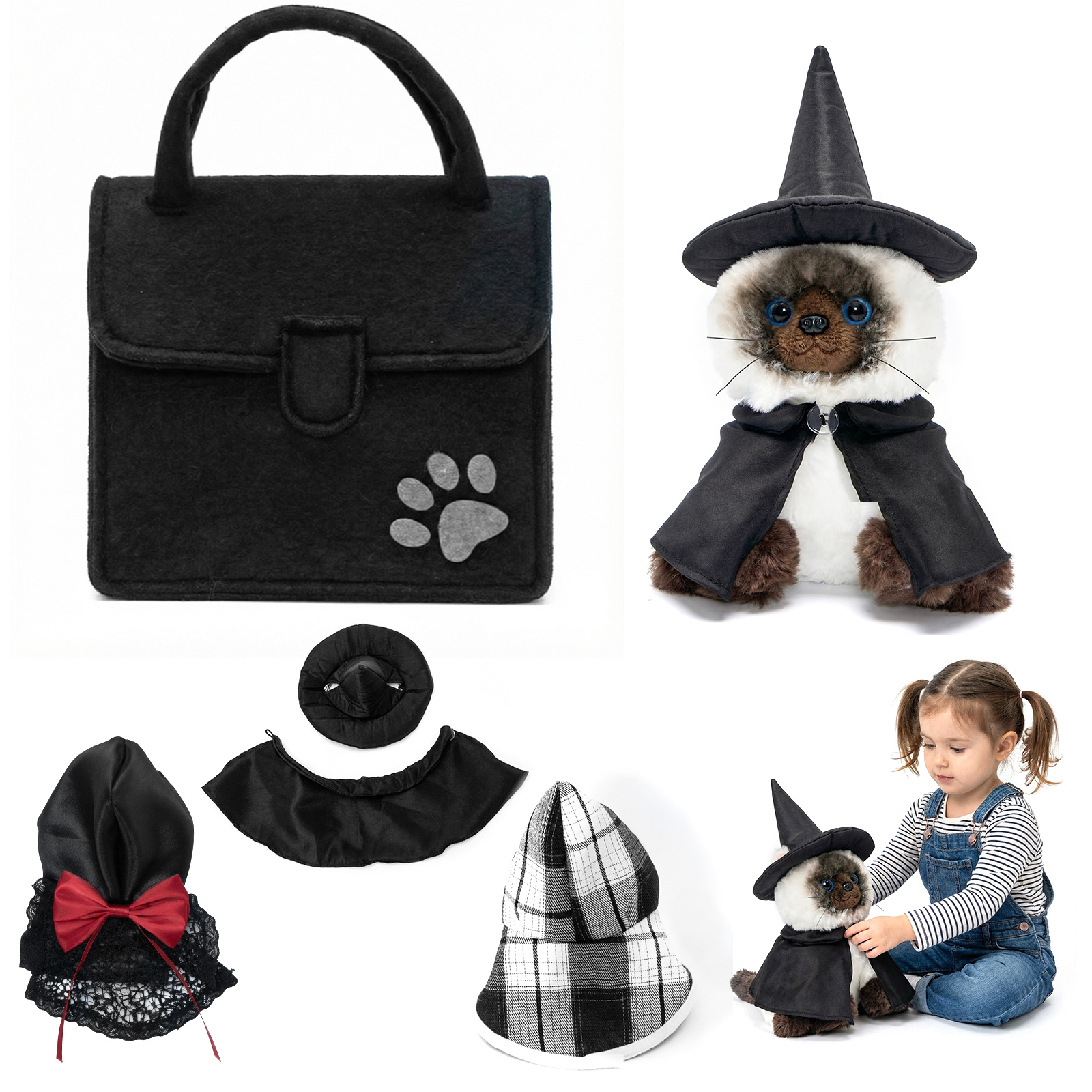 Dress Up Kitten Playset