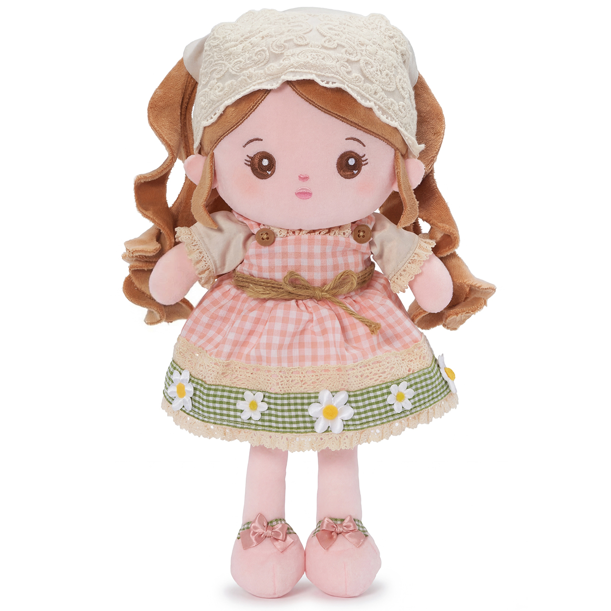 Personalized Pastoral style Plush Baby Doll