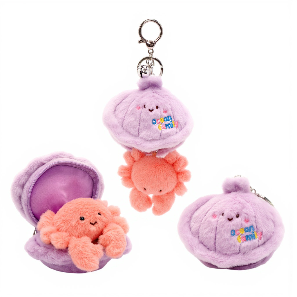 Set of 5 Ocean Buddies with Oyster 