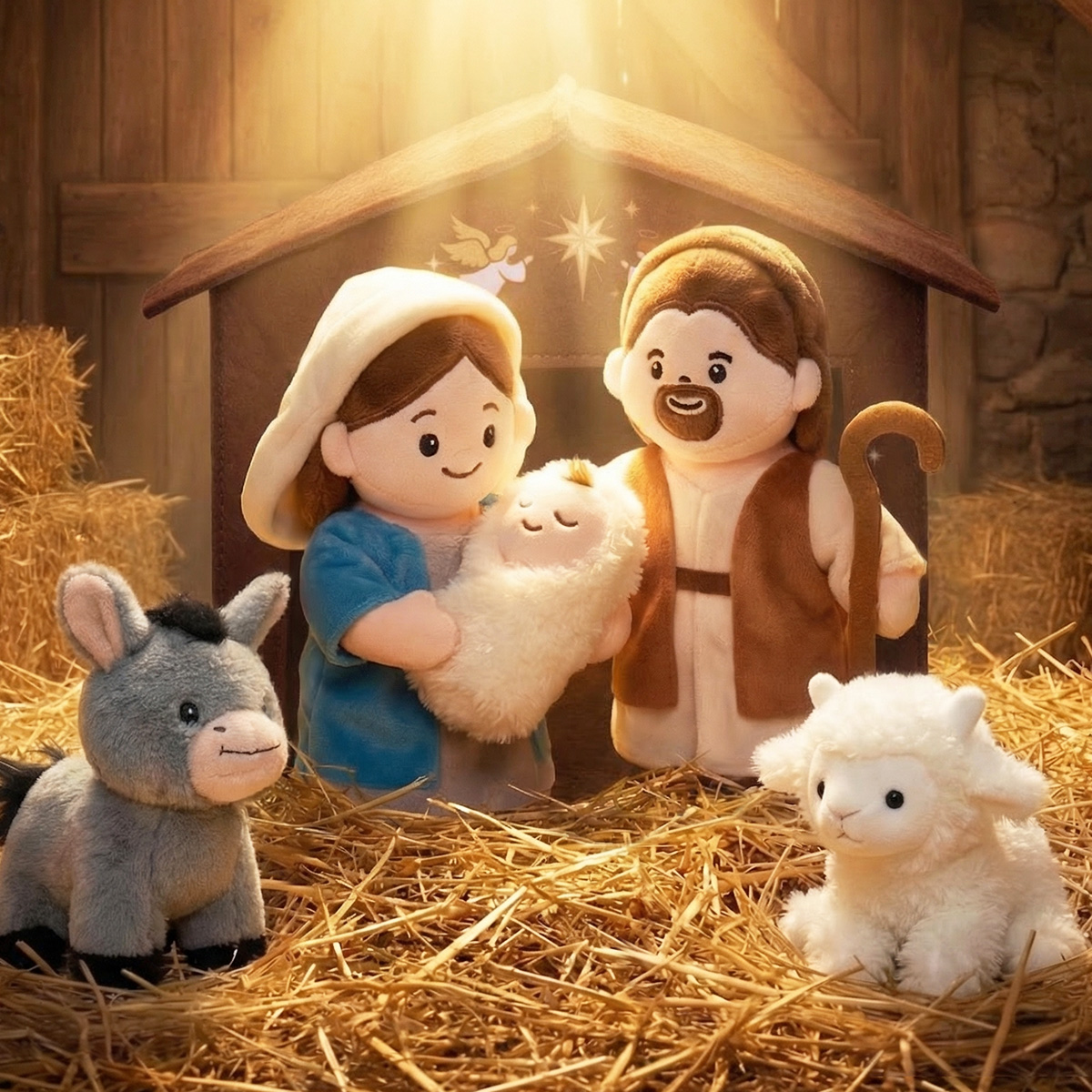 Soft Nativity Playset - Preorder, Ship in April