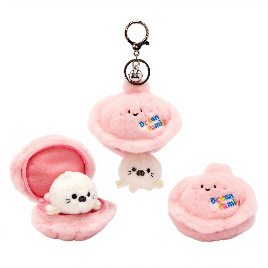 Set of 5 Ocean Buddies with Oyster 