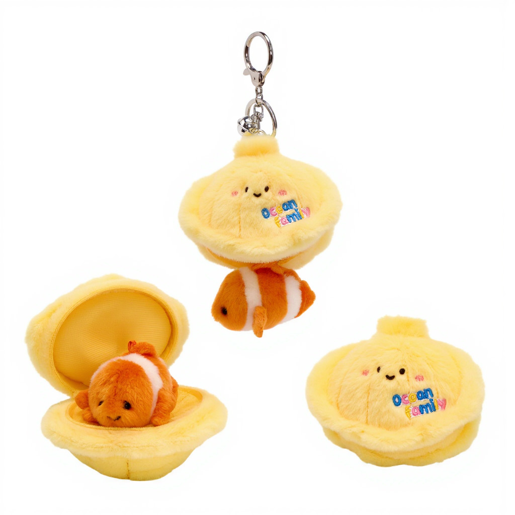 Set of 5 Ocean Buddies with Oyster 