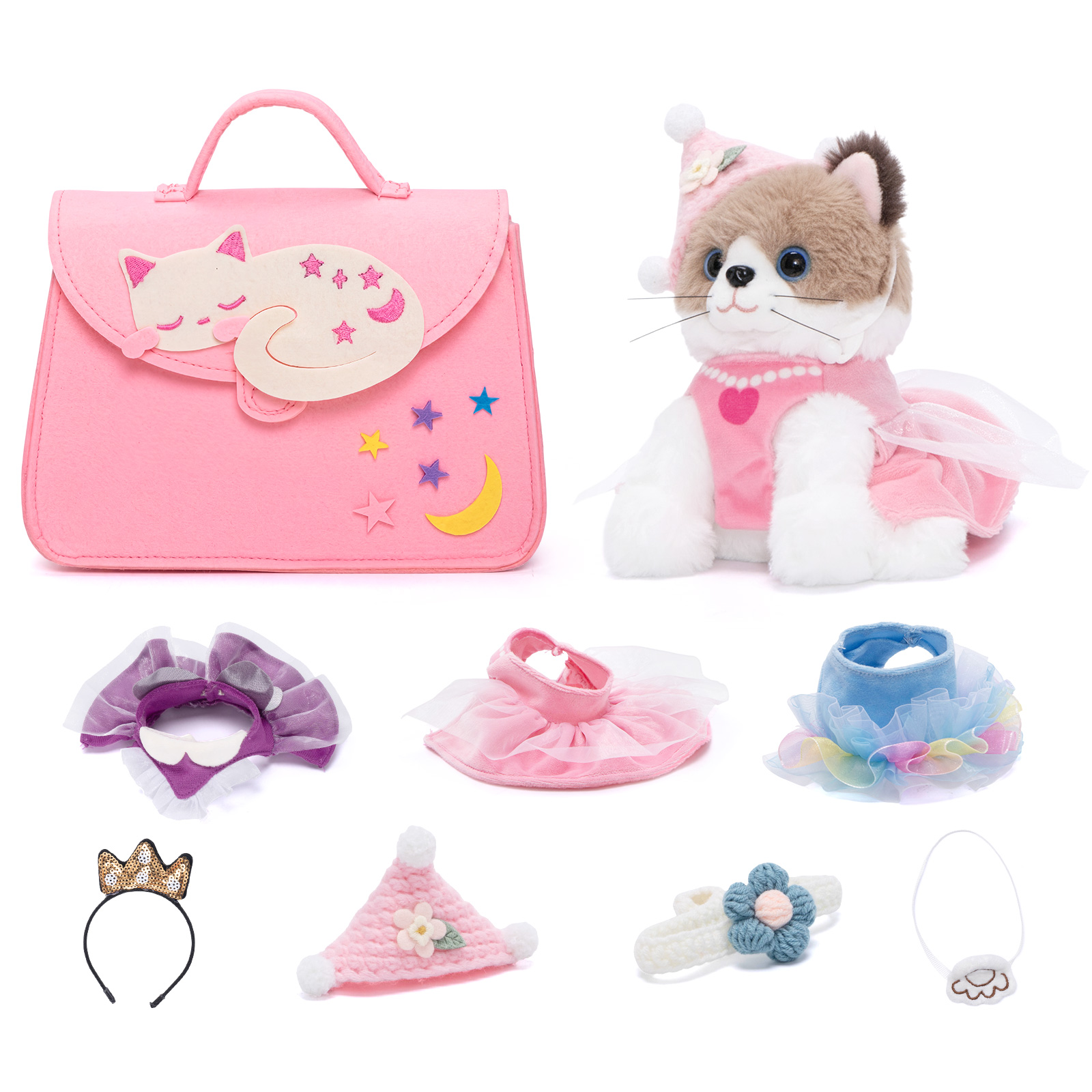 Dress Up Kitten Playset