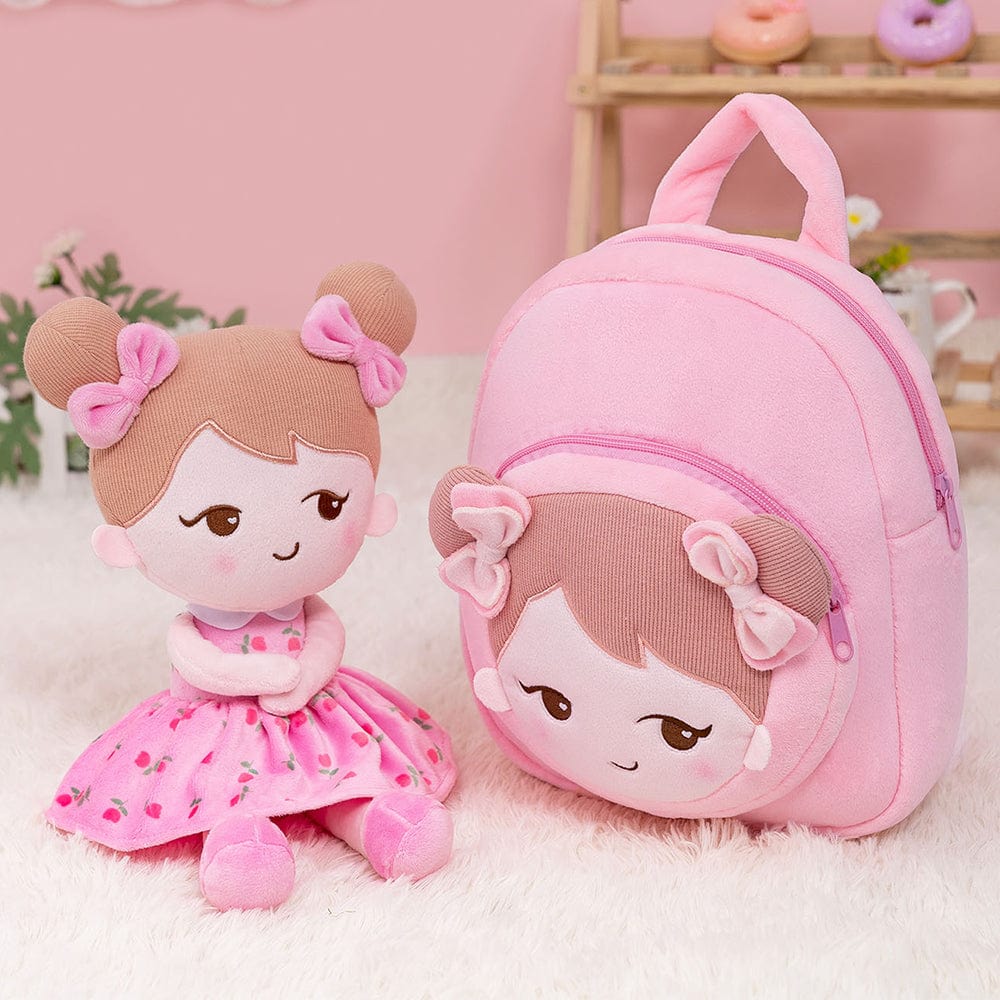 OUOZZZ Personalized Backpack and Optional Cute Plush Doll