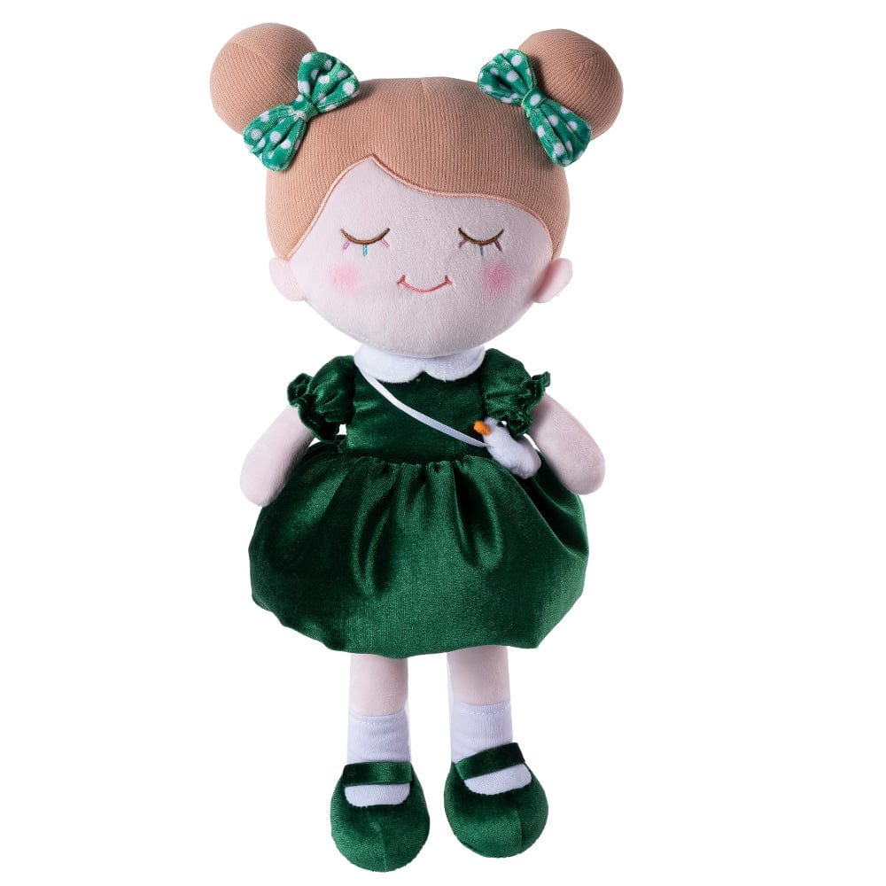 OUOZZZ Personalized Dark Green Doll