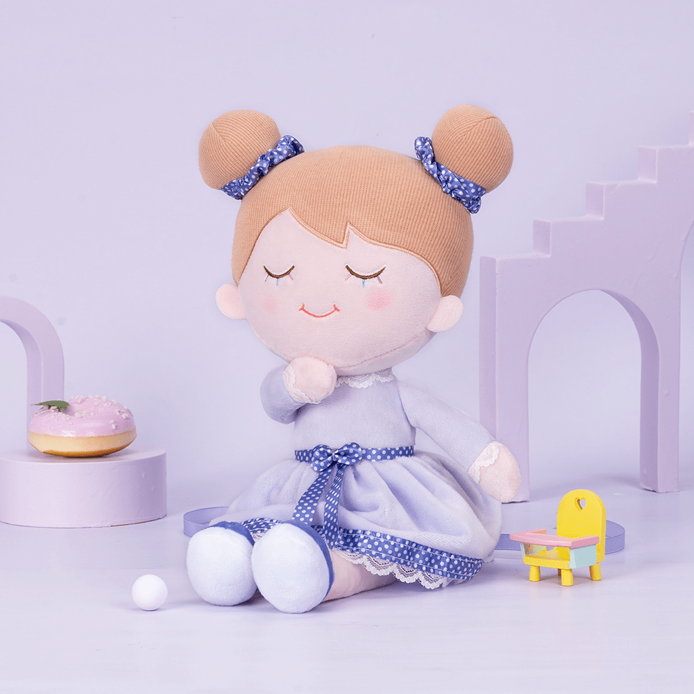 OUOZZZ Personalized Light Purple Doll