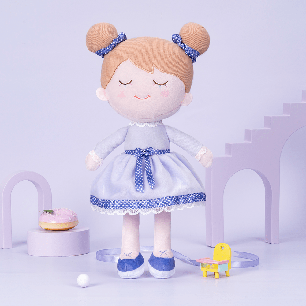 OUOZZZ Personalized Light Purple Doll