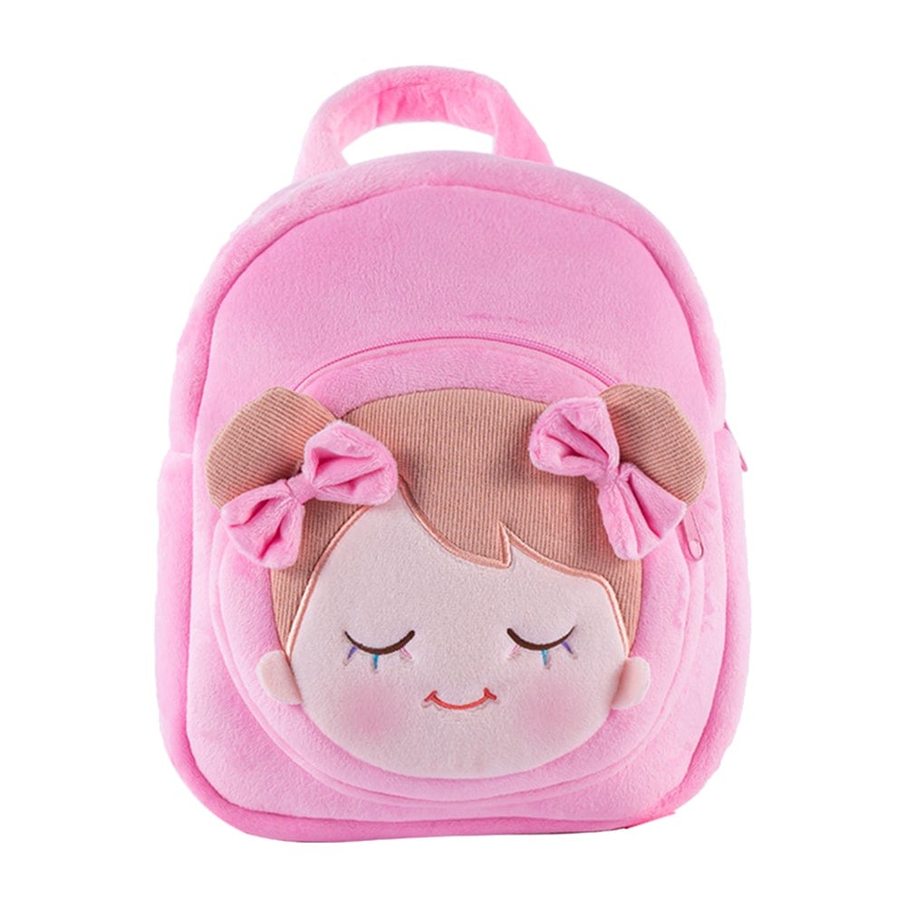 OUOZZZ Personalized IRIS Pink Doll Backpack Pink Backpack