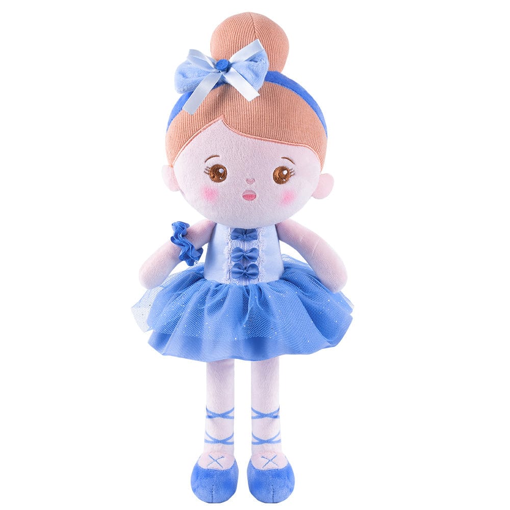 OUOZZZ Personalized Blue Ballet Doll