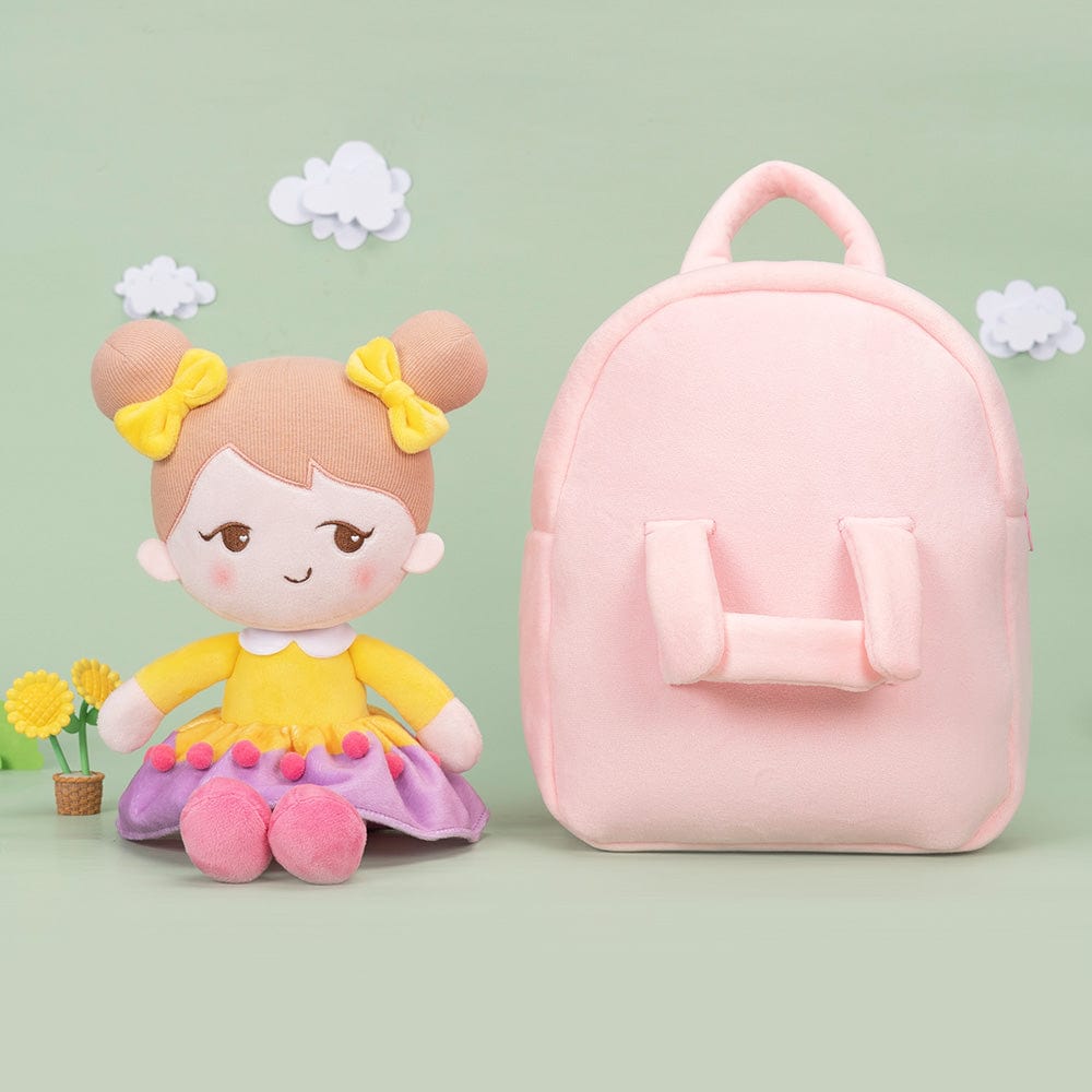 OUOZZZ Personalized Little Clown Baby Doll With Bag B