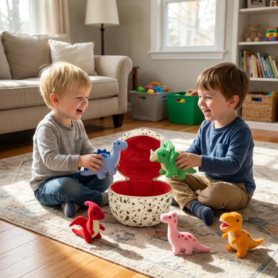 Personalized Soft Plush Playset Sensory Toy Kit - 9 Themes