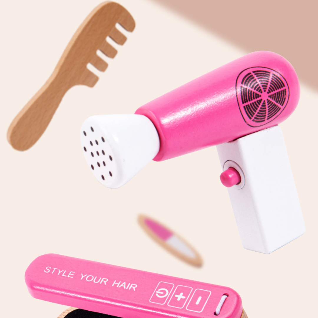 My First Set of Makeup Tools | Wooden, 3+