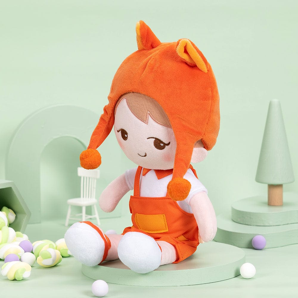 OUOZZZ Personalized Little Fox Boy Doll