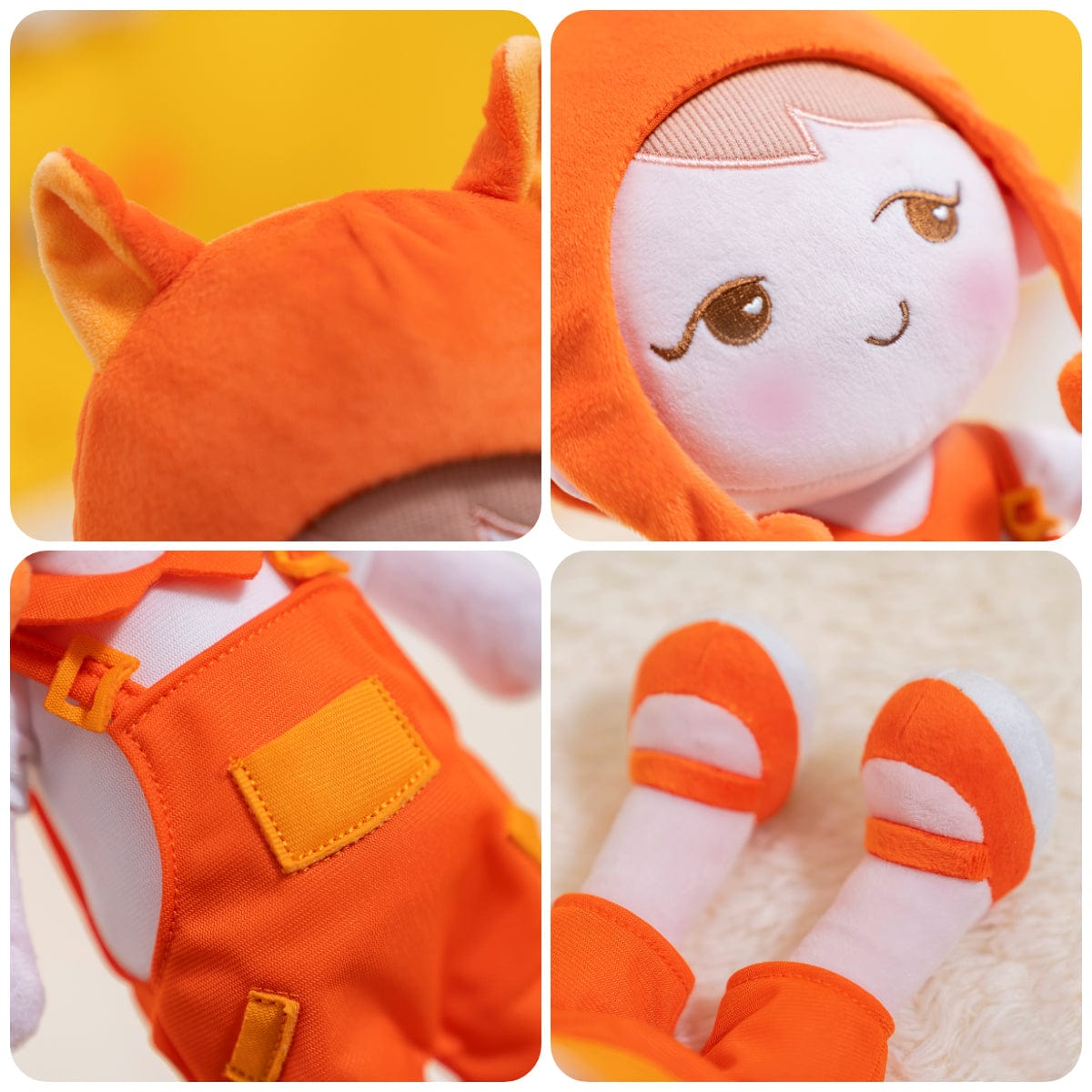 OUOZZZ Personalized Little Fox Boy Doll