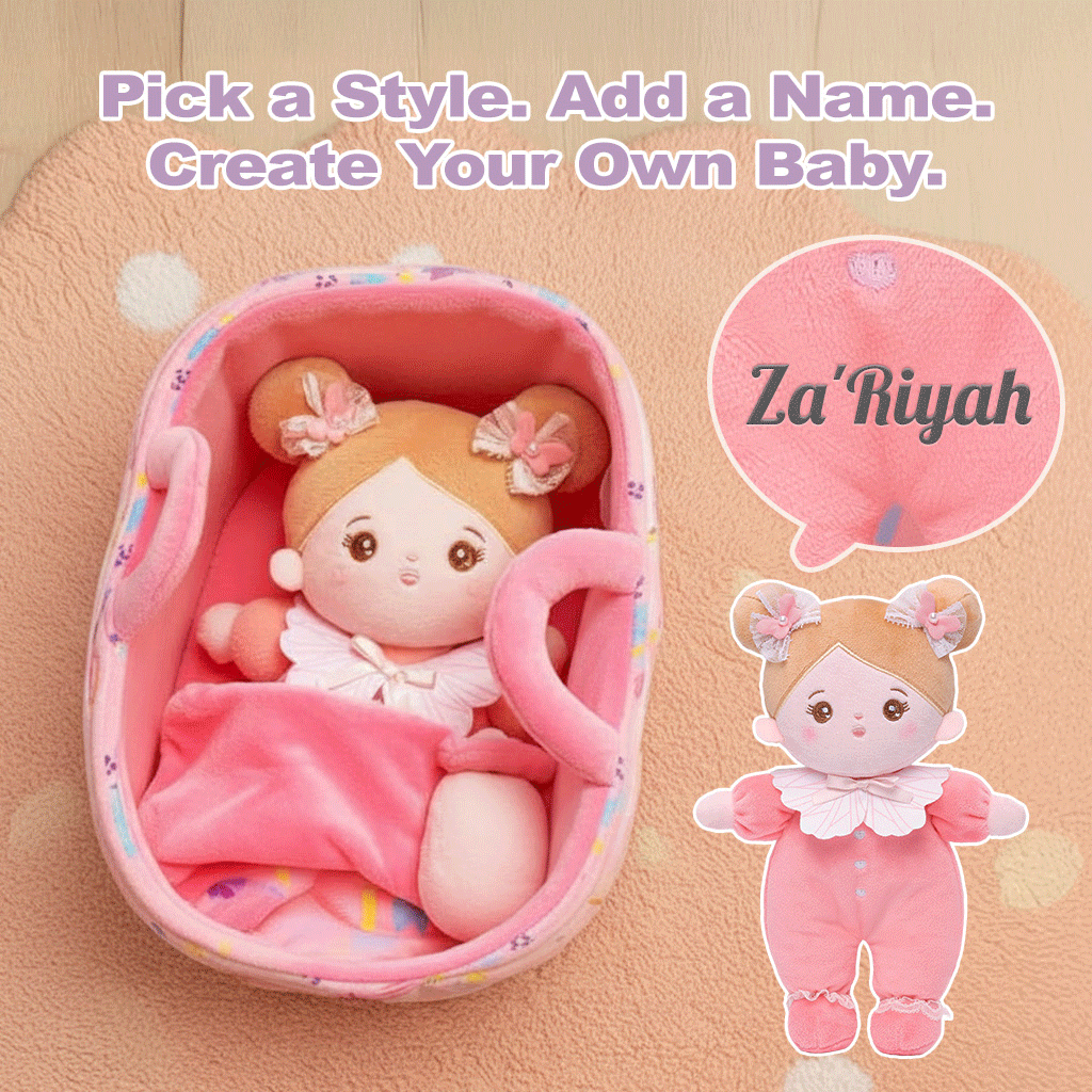 Personalized 10 Inch Plush Baby Doll