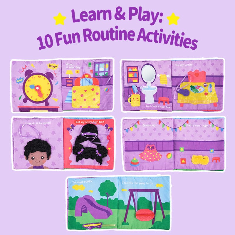 OUOZZZ Educational Quiet Book Quiet Book