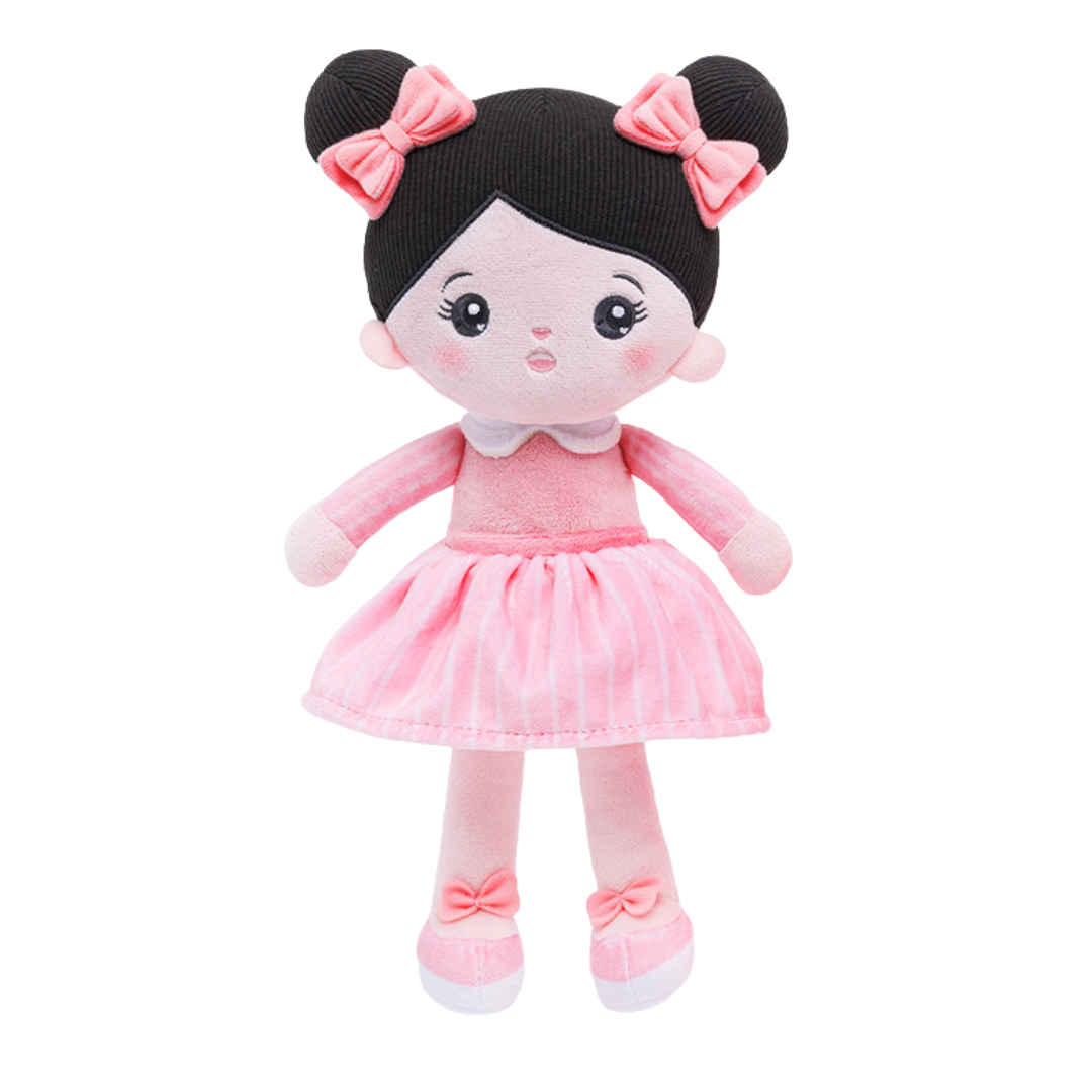 Personalized 12 Inch Girl Plush Doll