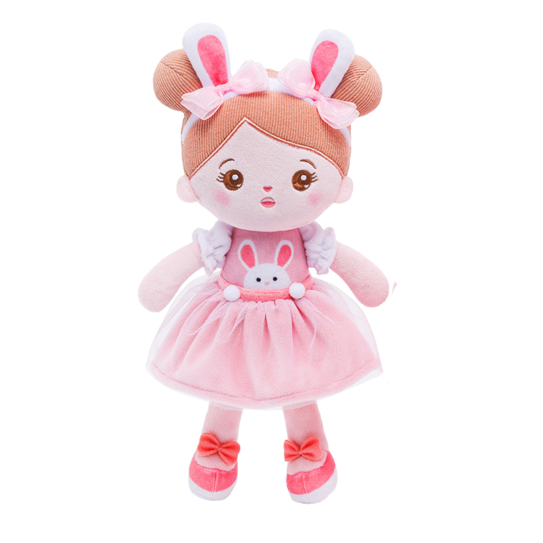 Personalized 12 Inch Girl Plush Doll