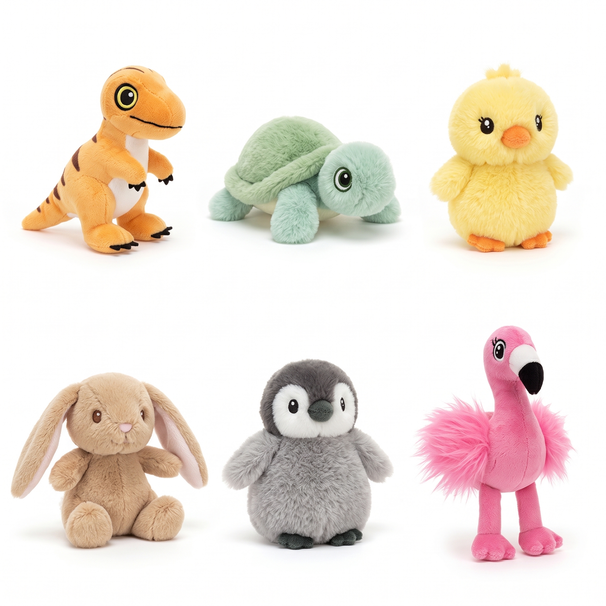 Mystery Animal Hatching Eggs in Eco Felt Tray - 6Pcs Surprise Toy Set