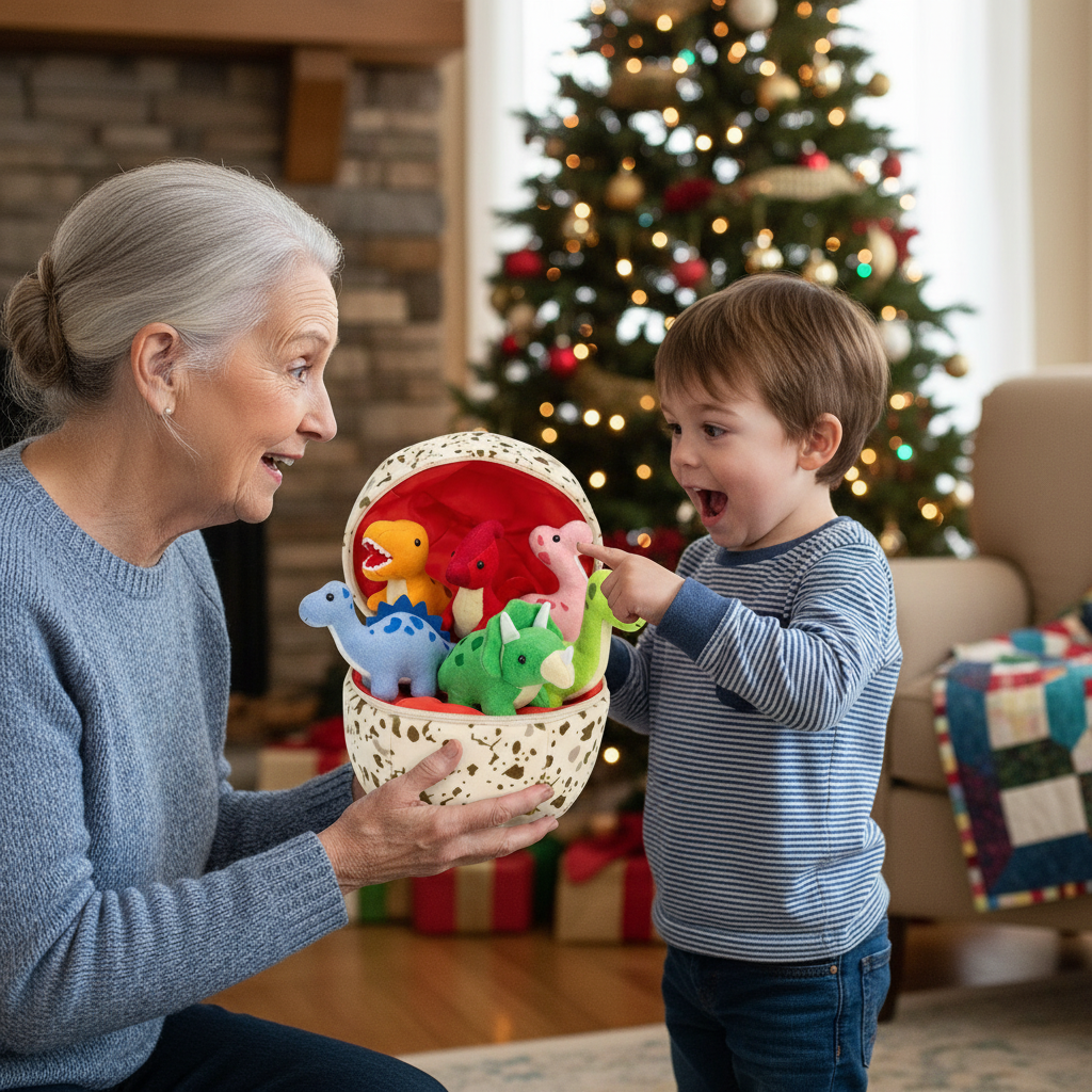 6 Dinosaurs Hidden in an Egg