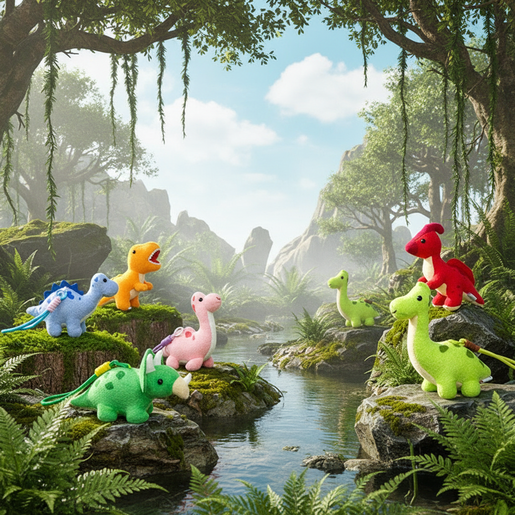 6 Dinosaurs Hidden in Egg