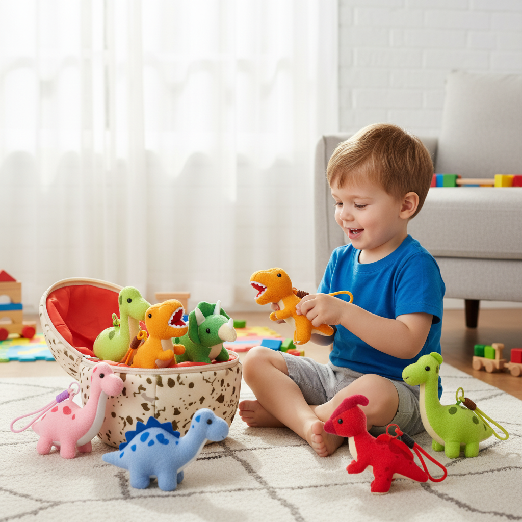 6 Dinosaurs Hidden in an Egg