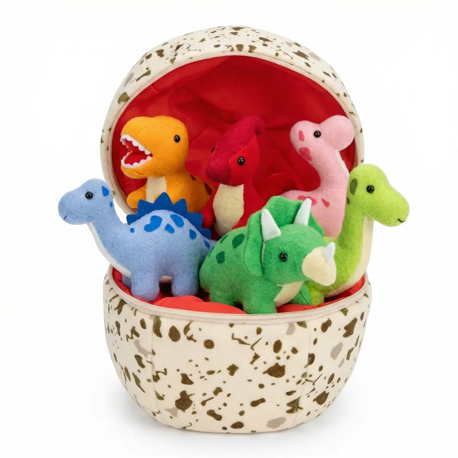 Personalized Soft Plush Playset Sensory Toy Kit - 9 Themes