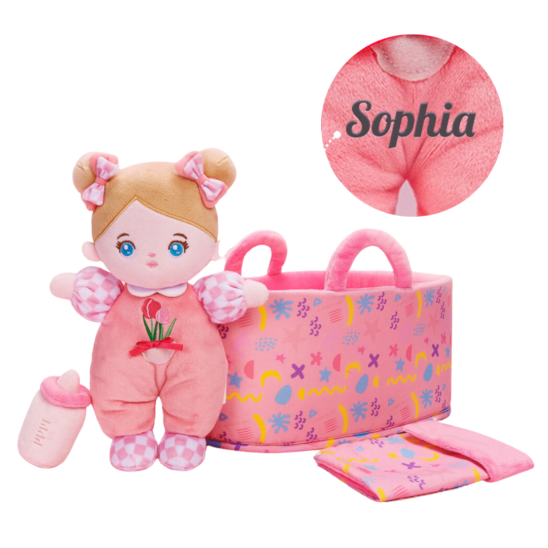 Personalized 10 Inch Plush Baby Doll