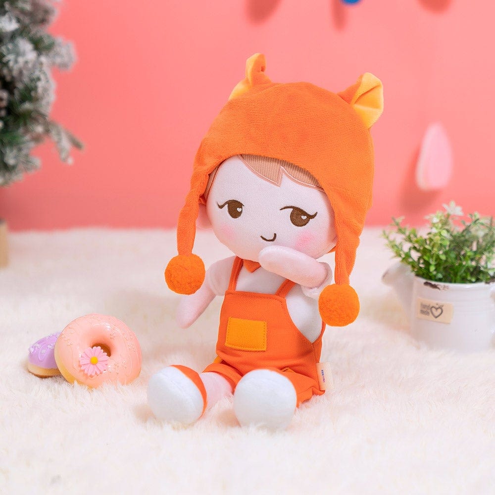 OUOZZZ Personalized Fox Girl Plush Doll Becky Fox