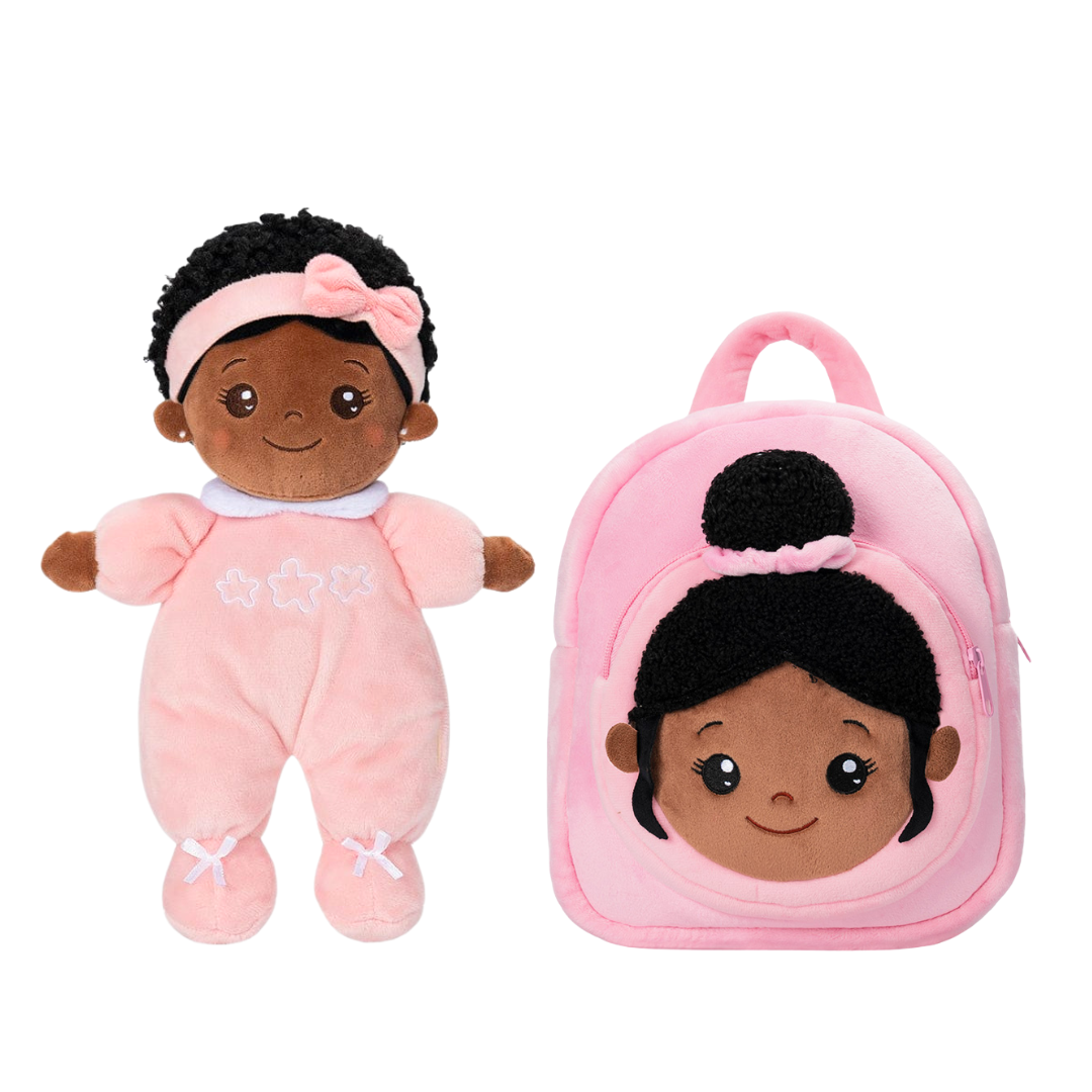 Personalized Plush Baby Doll and Backpack Gift Set