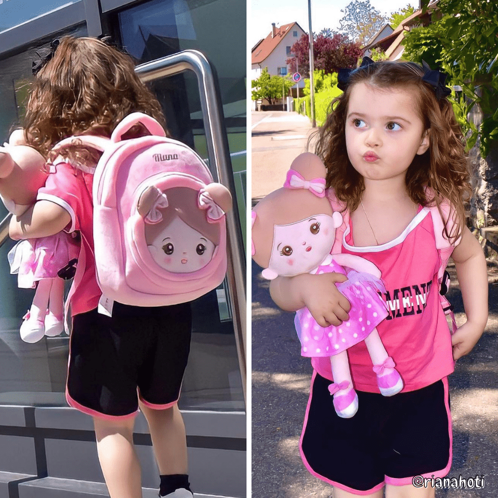 OUOZZZ Featured Gift - Personalized Doll + Backpack Bundle