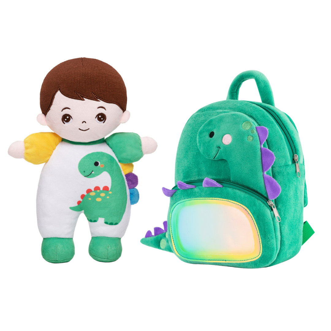 Personalized Plush Baby Doll and Backpack Gift Set
