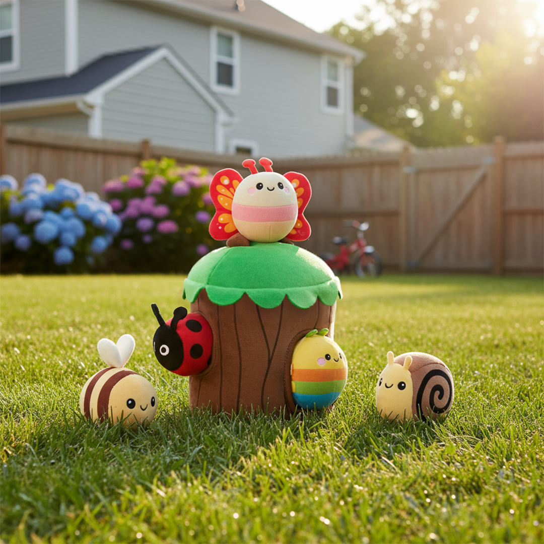My First Treehouse Playset | Soft Sensory Toy for Babies 6M+