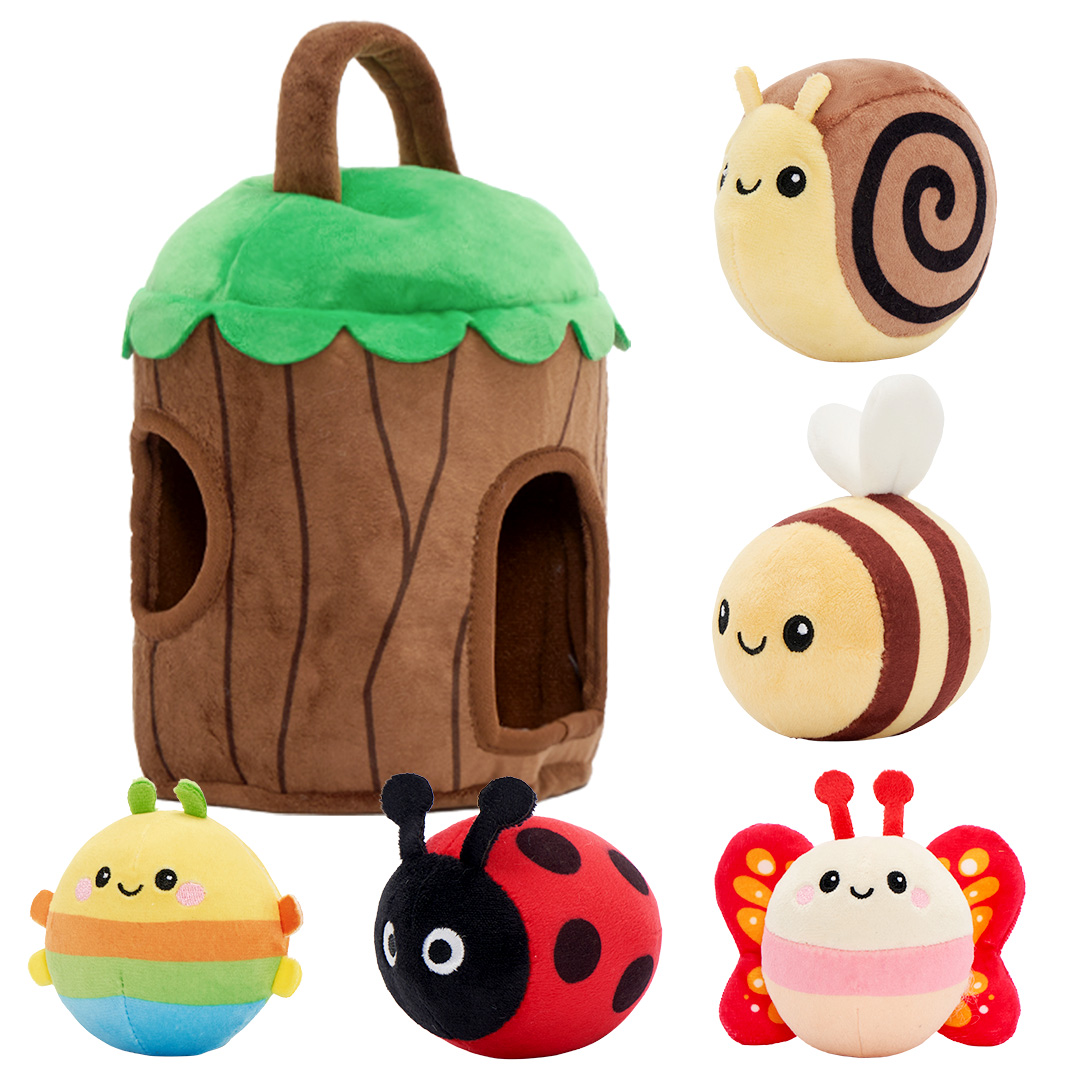 My First Treehouse Playset | Soft Sensory Toy for Babies 6M+
