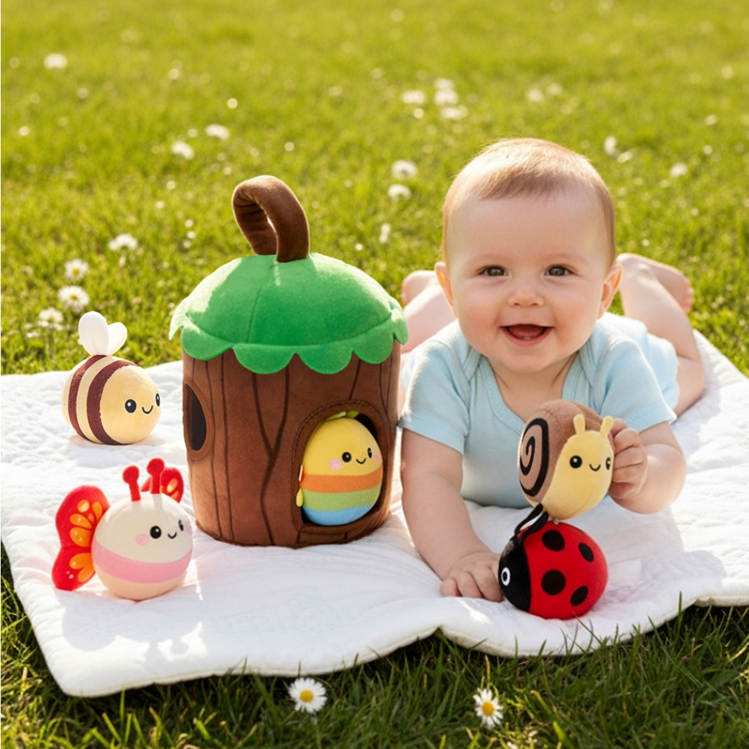 My First Treehouse Playset | Soft Sensory Toy for Babies 6M+