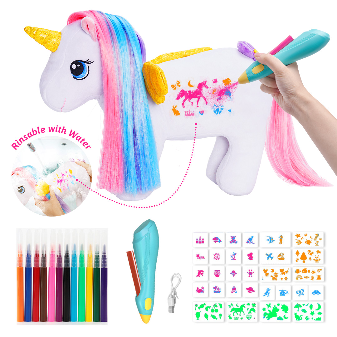 Electric Inkjet Painting Kit - Rinsable with Water