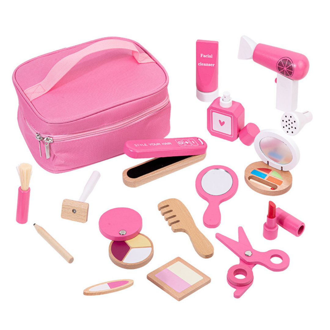 My First Set of Makeup Tools | Wooden, 3+