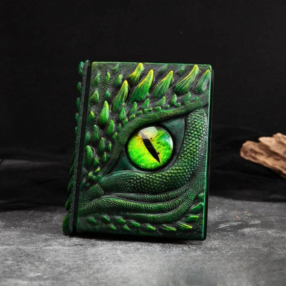 3D Dragon Eye Sculpted Journal