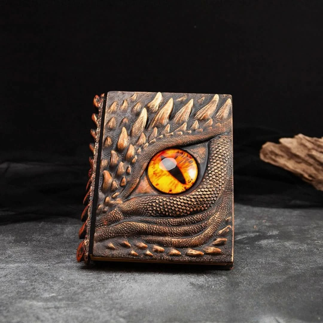 3D Dragon Eye Sculpted Journal