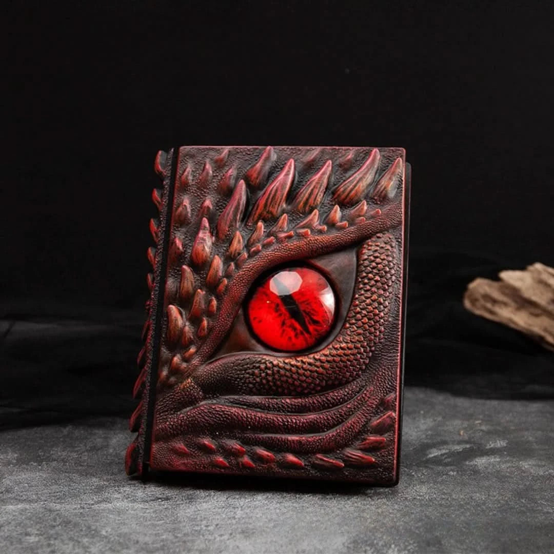 3D Dragon Eye Sculpted Journal