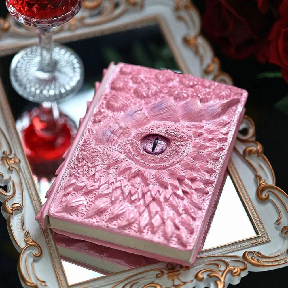 3D Dragon Eye Embossed Journal