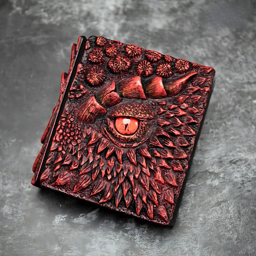 3D Dragon Eye Embossed Journal