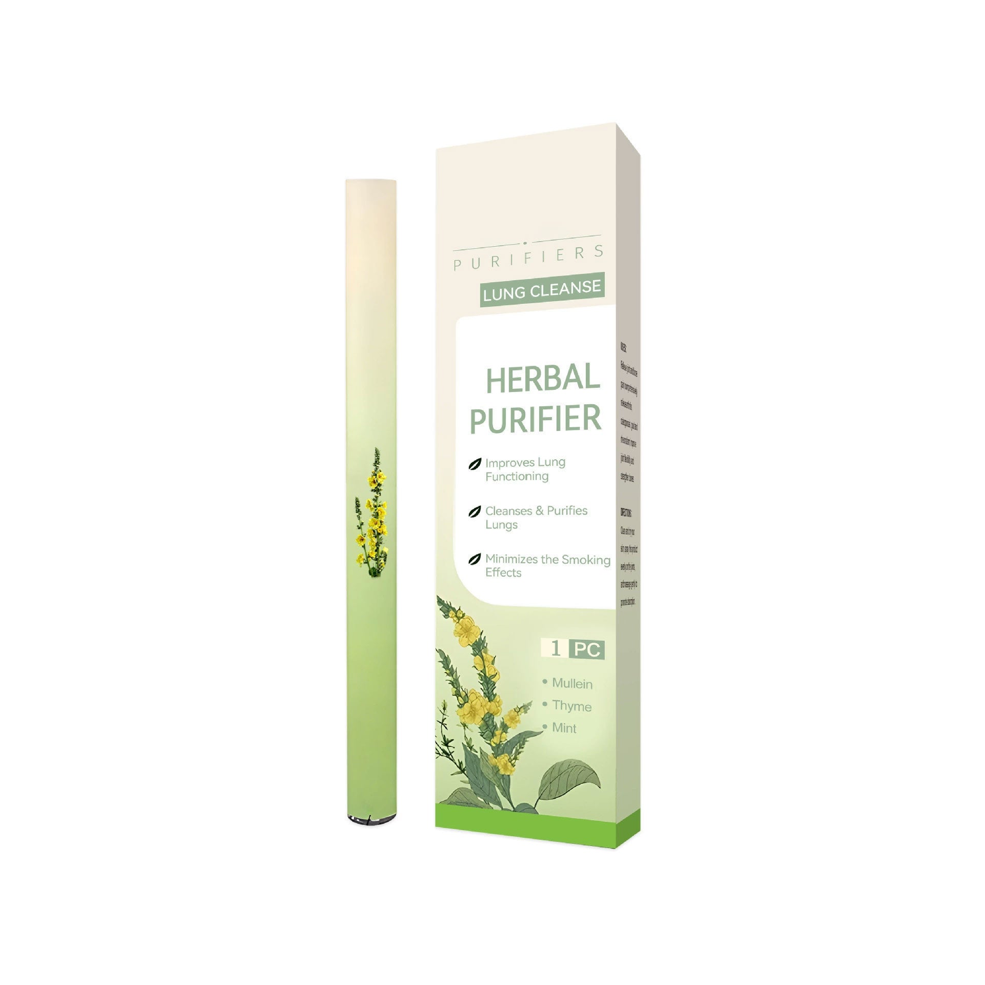 🔥Final 3 Hours: 50% OFF ✨Mullein Relaxation Stick – Soothes Lungs, Detoxifies, Freshens Breath