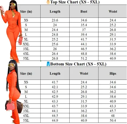 Women's Casual Sporty Two-Piece Set, Long Sleeve Zipper Design, Regular Fit, Fall & Winter, Fashionable Women's Clothing