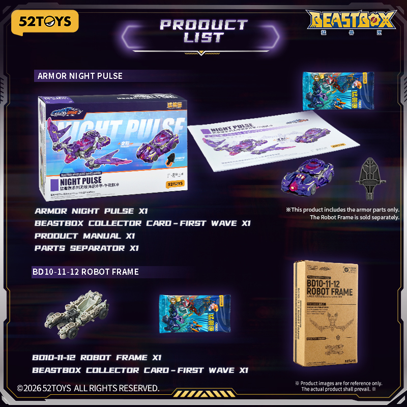 BEASTBOX BEASTDRIVE SERIES ARMOR NIGHT PULSE