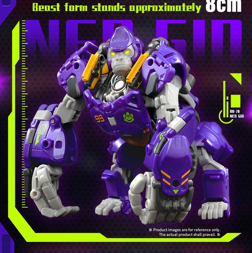 BeastBOX BB-70 Neo Gio - Transforming Cube Action Figure – BEASTBOX